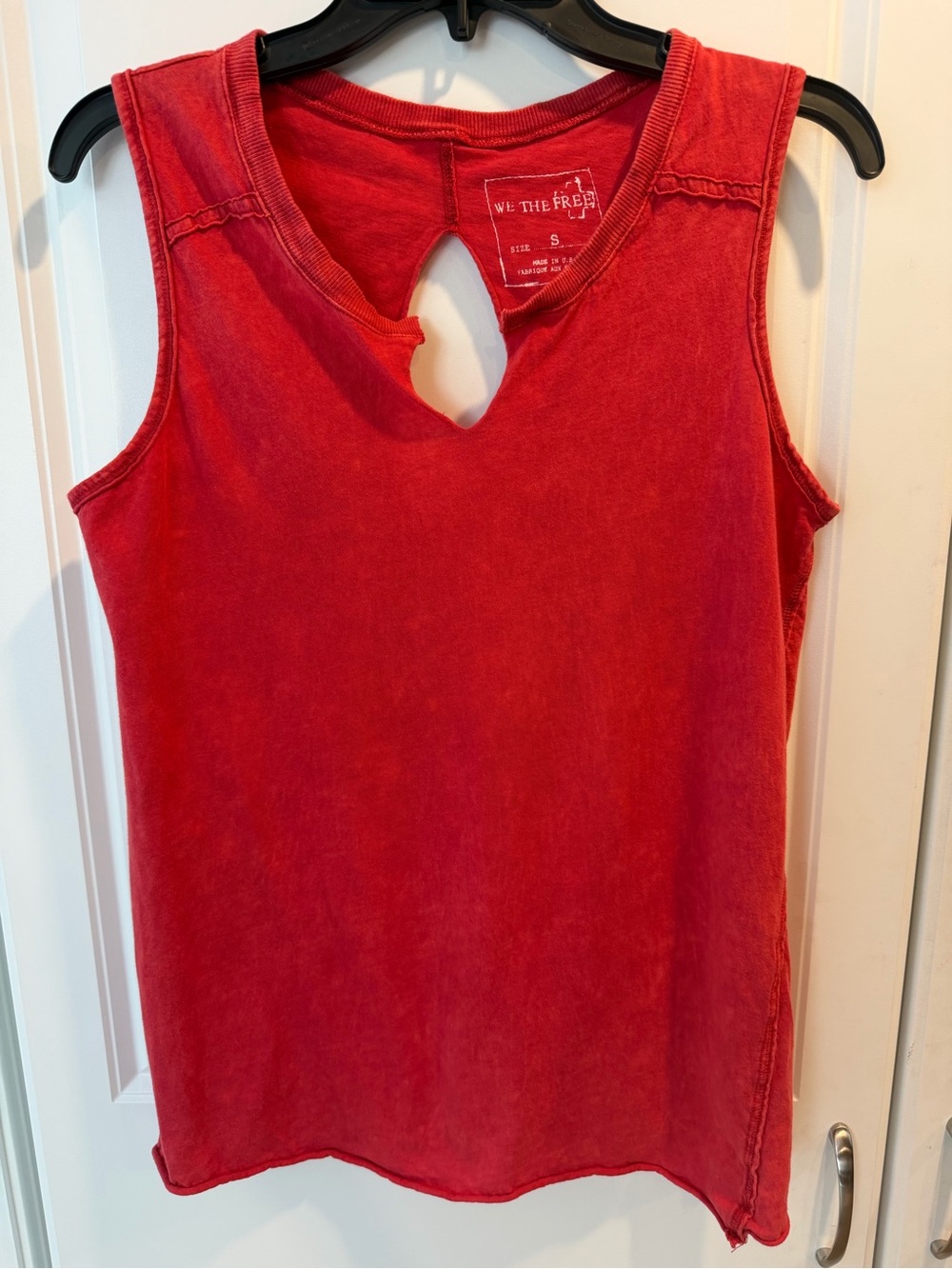 We The Free Sleeveless Keyhole Back Tank Top S
